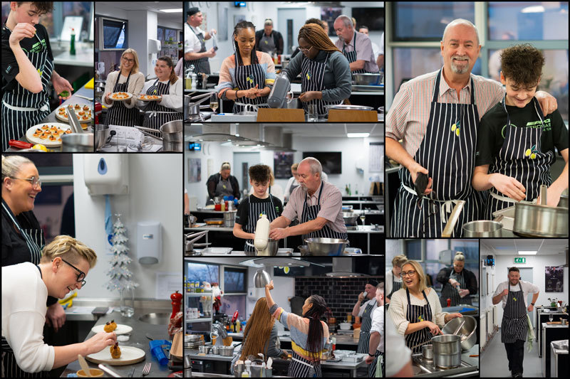 Entier Festive Cookalong Collage