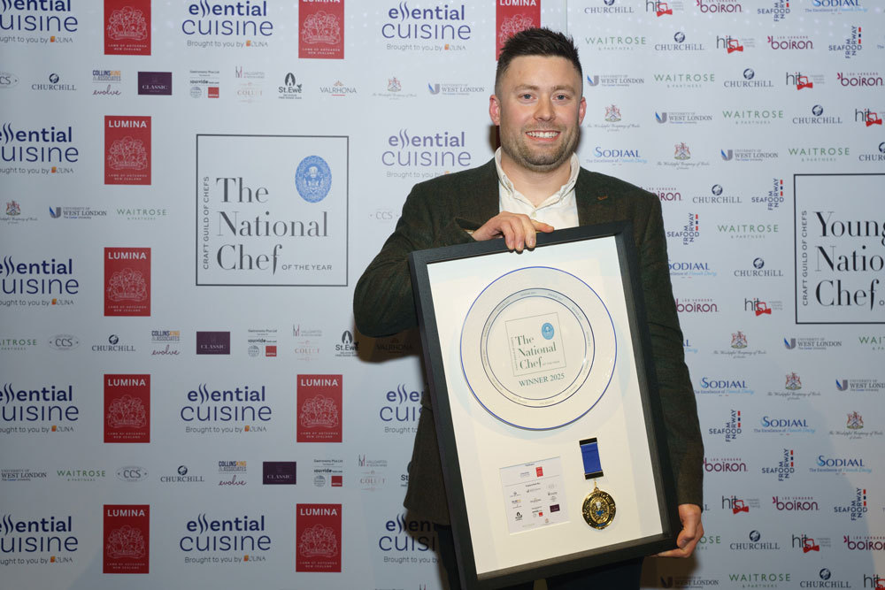 Orry Shand - National Chef of the Year