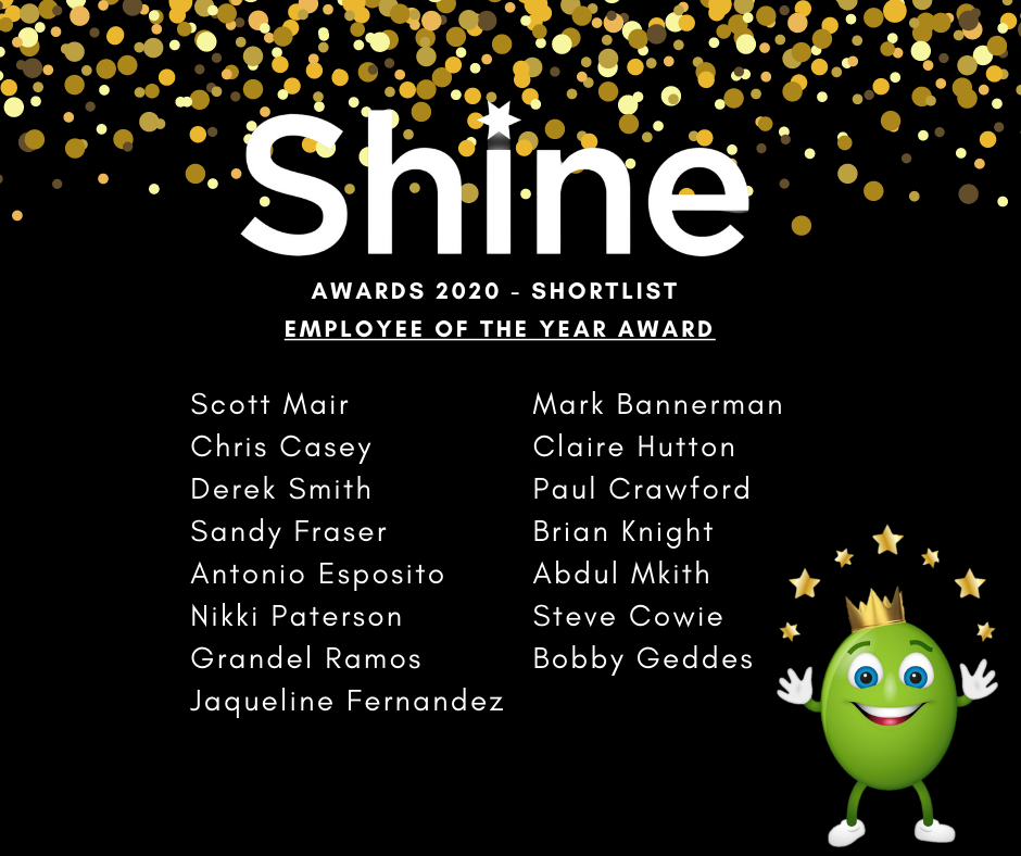 Shine finalists 2020